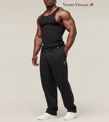 GYMSHARK ‘RIBBED TANK 1PK’ IN BLACK & LIGHT GREY CORE MARL BUNDLE LOT OF 3 $48