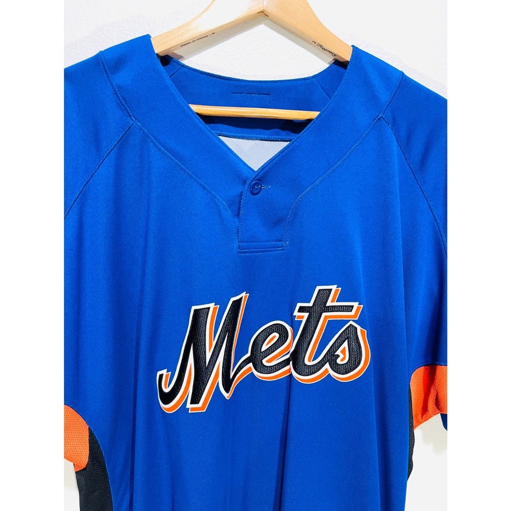 Authentic Collection Mets NY performance apparel majestic USA made men's 3XL