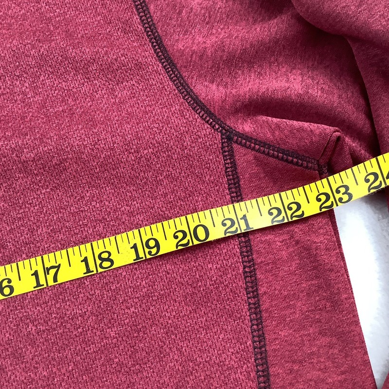 Pebble Beach Men’s Medium Performance 1/4 Zip Pullover Long Sleeve Burgundy Golf gallery