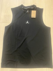 Nike Jordan Dri-FIT Sleeveless Shirt Men Large Black Swim Gym Tank