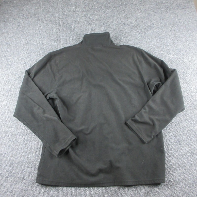 The North Face Pullover Mens L Black Fleece TKA 100 1/4 Zip Hiking Outdoor gallery