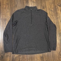 Lululemon Surge Warm Shirt Mens XXL 1/2 Zip Performance Pullover Running Gray