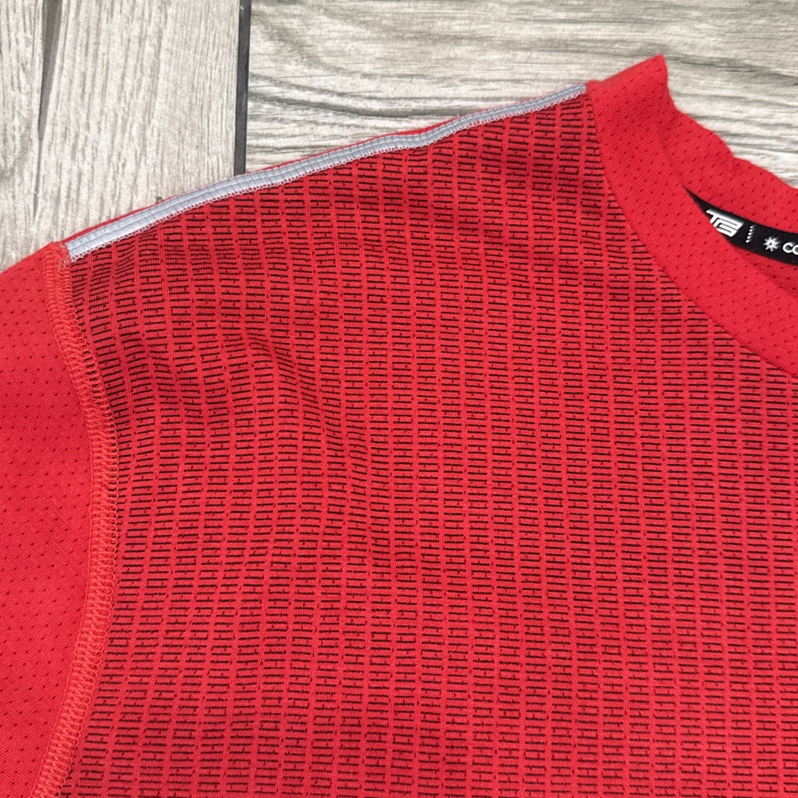 XXL Tek Gear 2016 Tee Red Cooltek Quick Dry Performance 2017 T-Shirt gallery