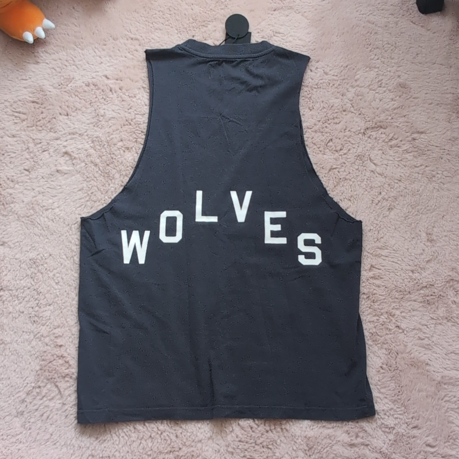 Darc Sport Wolves Wolf Graphic Muscle Tee Tank Top Blue XL Limited gallery