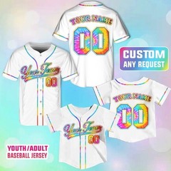 Personalized USA Baseball Jersey, Custom Team Name, Patriotic American Flag