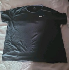 Nike Running Breathe Rise 365 Dri-FIT Short-Sleeve Top Black – Men’s 2XL