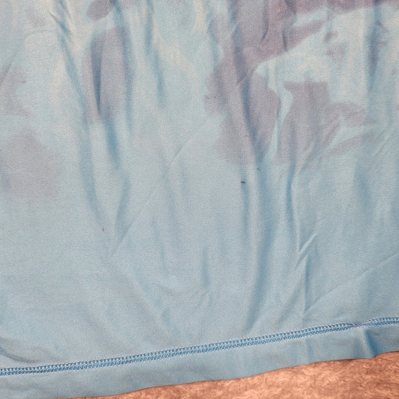 Habit Shirt Mens Medium Solar-Factor Blue Water Print Long Sleeve *stain gallery