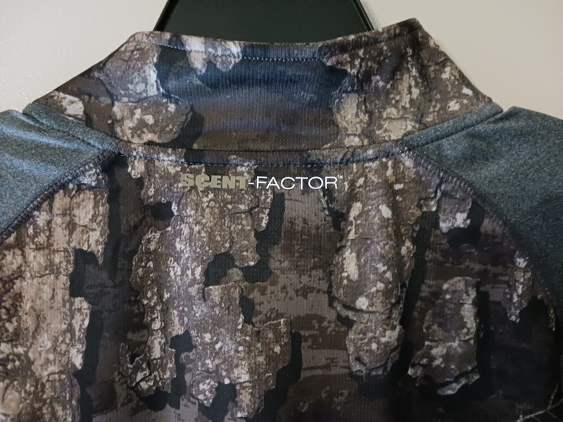 Habit Mens Size L Lewis Lodge 1/3 Zip Realtree Timber Performance Layer Pullover gallery