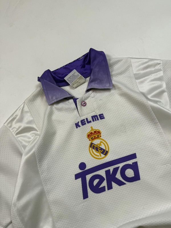 Vintage Real Madrid 1997/98 Kelme home football shirt youth 12 gallery