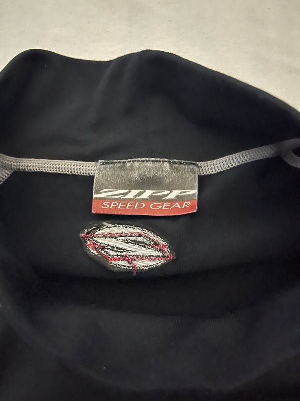 Zipp Speed Weaponry Technical Top Shirt Men’s Large Black Thermal Base Mock Neck gallery