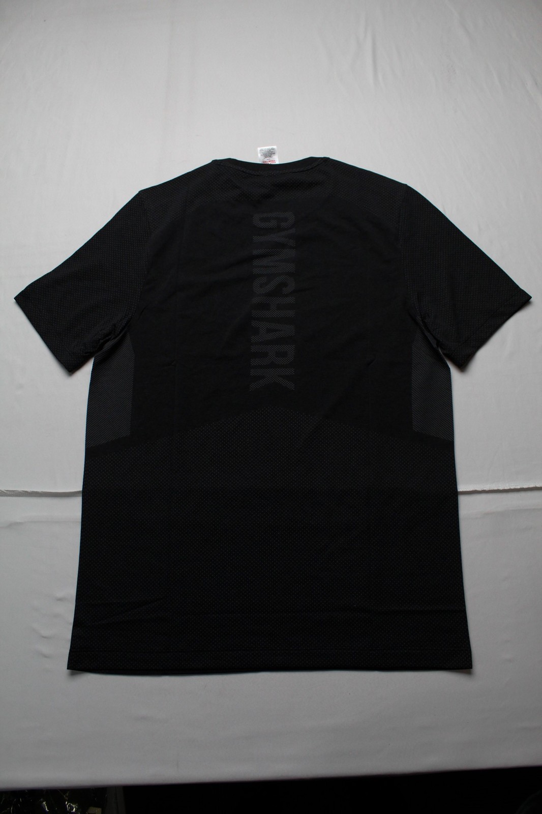 Gymshark Men's Lightweight Seamless T-Shirt MP7 Black/Silhouette Grey Medium NWT gallery