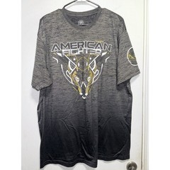American Fighter Premium Athl. Training Division Double Sided T Shirt Mens XXXL
