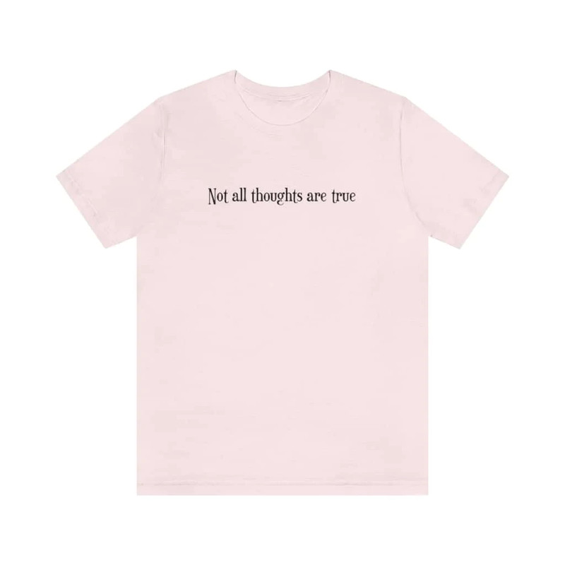 Bella & Canvas Short Sleeve Tee "Thoughts" w gallery