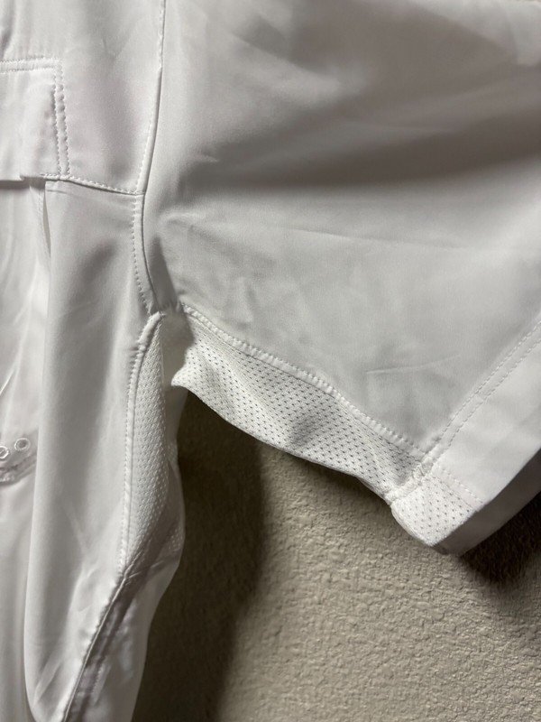 Under Armour Texas Tech Red Raiders Baseball Button Down Shirt White NWT gallery