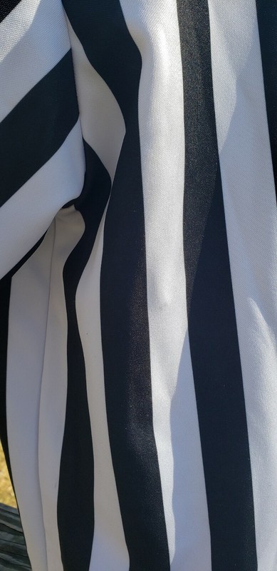 Smitty Apparel LG 100% POLYESTER WARPKNIT LONG SLEEVE Referee SHIRT FRONT POCKET gallery