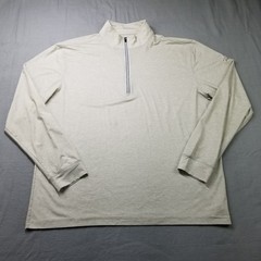 Straight Down 1/4 Zip Pullover Golf Shirt Size XXL Club at Porto Cima Gray