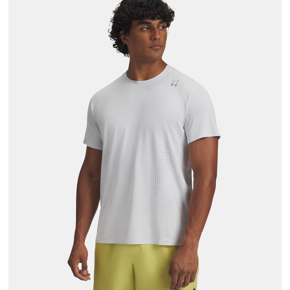 NWT Under Armour Men's UA Halo Vent Men's Short Sleeve in Distant Grey size 2XL