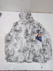 Habit Hooded Silver Shoals Gray Waves Nimbus Cloud Mens X-Large AM13