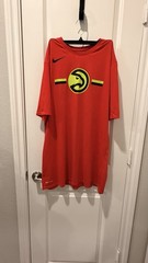 Nike NBA Atlanta Hawks T Shirt Dri Fit T-shirt Sz XL