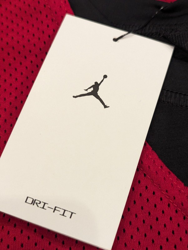 Nike Jordan Dri-FIT Sport Statement 3-in-1 Look Shirt DM1831-010 Black Red S gallery