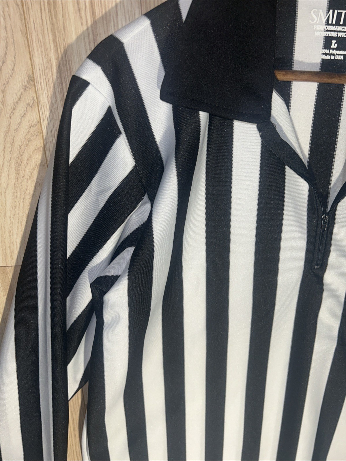 Smitty Performance Mesh Men’s Large Referee Long Sleeve Shirt 1/4 Zip gallery