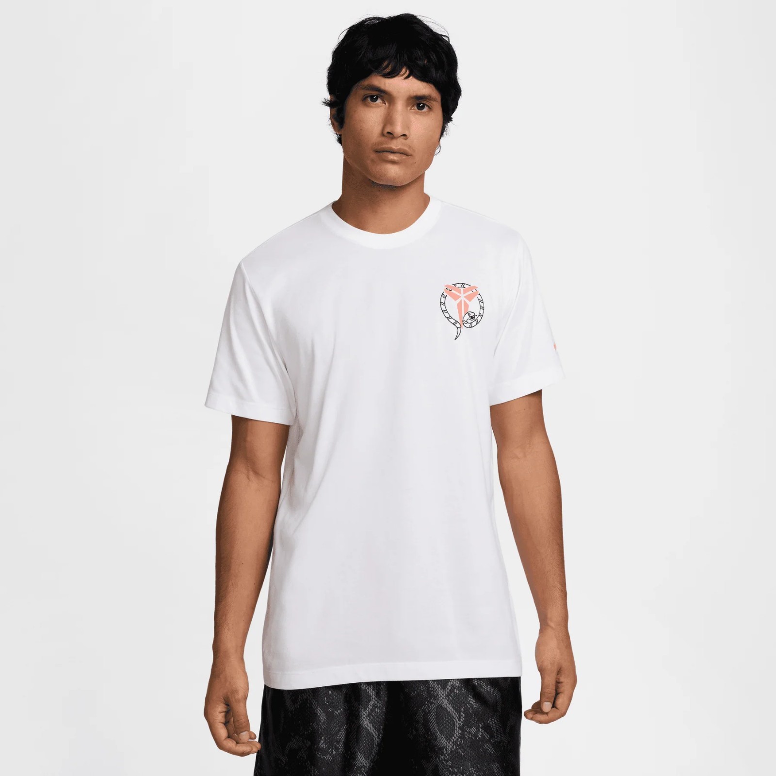 Nike Dri-FIT Kobe Bryant Stockings Tee Shirt T-Shirt White Sz Medium HV5150-100 gallery