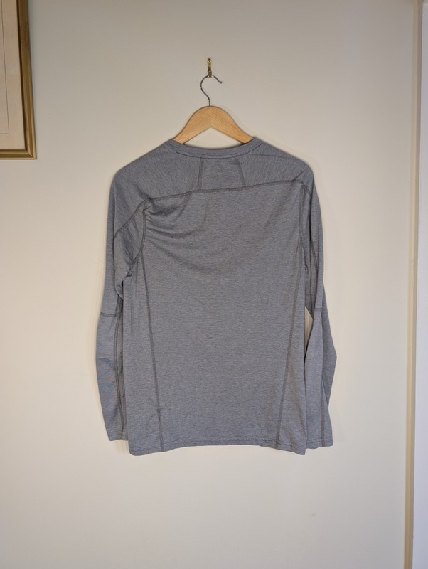 Swiss Tech S Long Sleeve Base Layer Shirt | Light Grey Thermal gallery