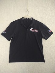 Fastrax Pro Skydiving Team On Time, On Target Polo Shirt Men’s Large Black USA