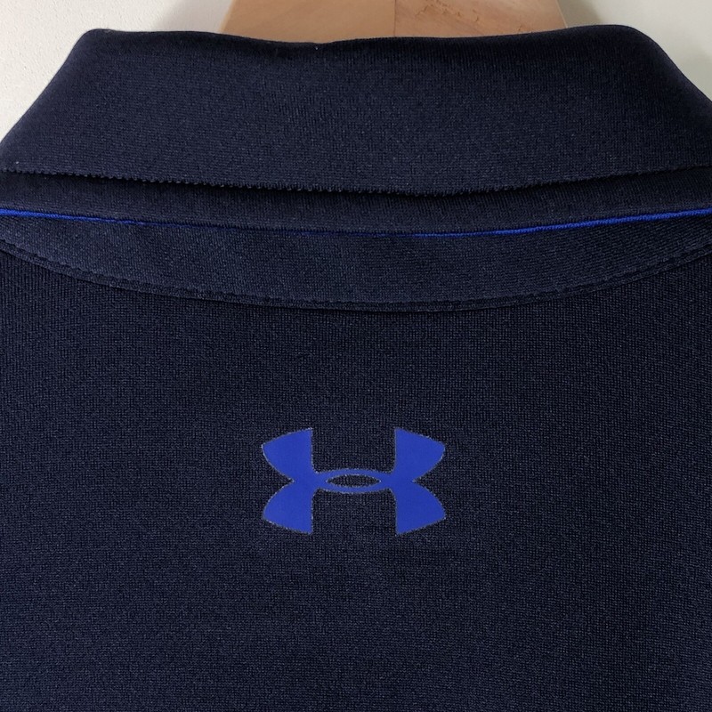 Under Armour HeatGear UA Leaderboard Polo Shirt Blue Men’s Large L gallery