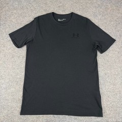 Under Armour Sportstyle T-Shirt Loose Cotton Polyester Black Mens Medium M