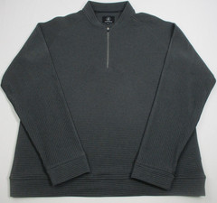 Swannies Golf 1/4 Zip Pullover Shirt Sweater Men’s Medium Ribbed Soft Outdoor