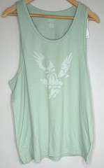 AE Outfitters Men’s Tank M Light Green Super Soft Standard Fit Top **see pics