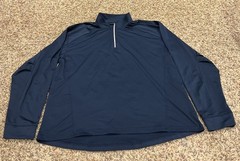 Size XXL 2XL Oxford Golf Super Dry Blue Quarter Zip Pullover