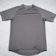 Pearl Izumi Mens Cycling Jersey Gray Short Sleeve Mesh MTB Road Bike Shirt M