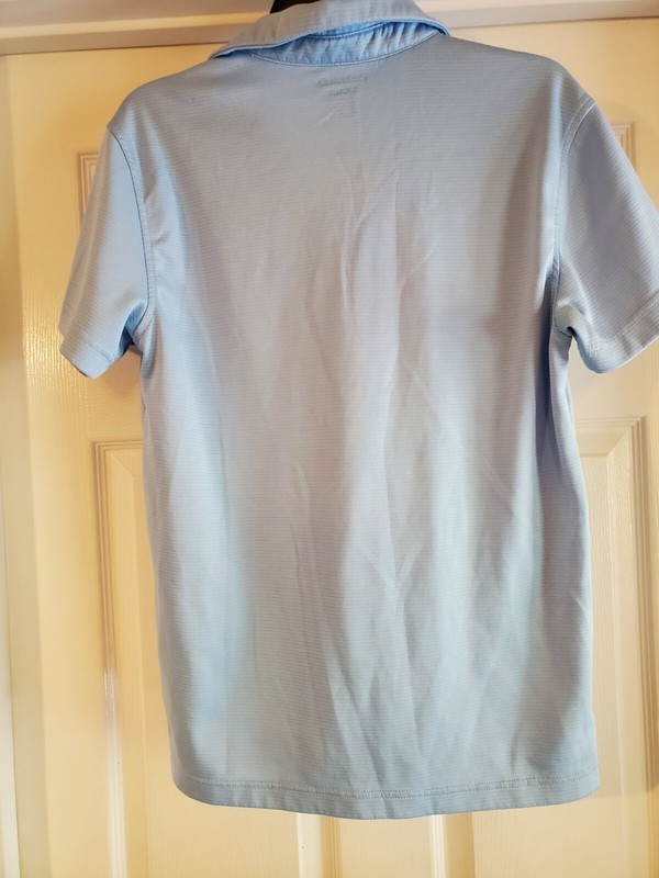 Reebok Mens Polo Performance Golf Shirt, Blue, size Small Moisture wicking gallery