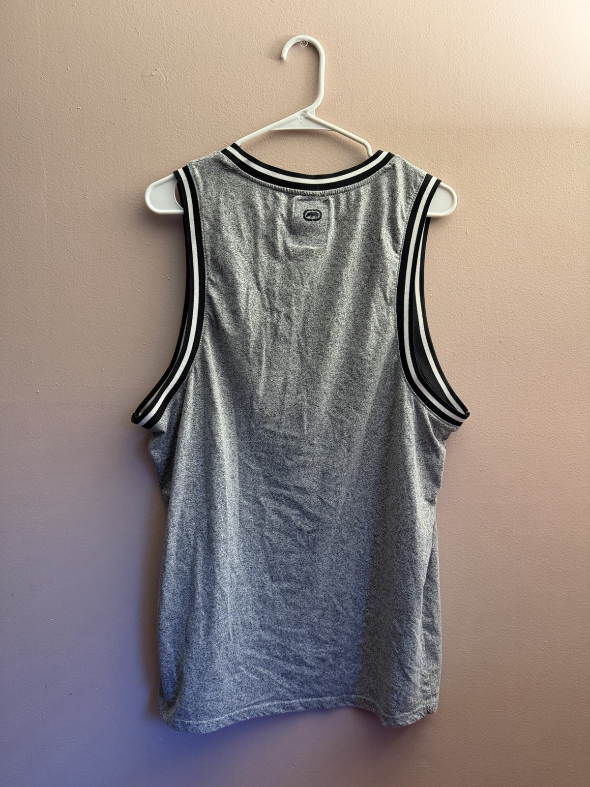 Ecko Unltd Tank Top Men's XLarge Gray Summer Y2K Graphic Sleeveless Hip Hop gallery