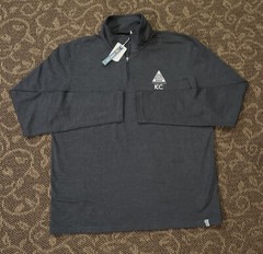 Men’s Marine Layer Size Medium Gray Quarter Zip Pullover Jacket Kansas City M🔥