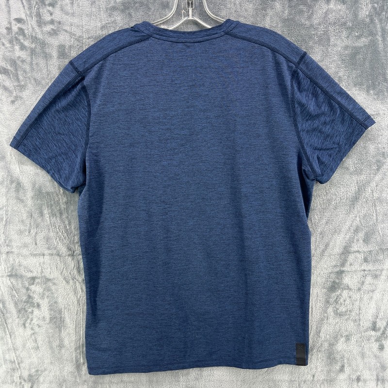 Ten Thousand Versatile & 2.0 2 Shirt Lot Men's Medium Blue Gray Heather Stretch gallery