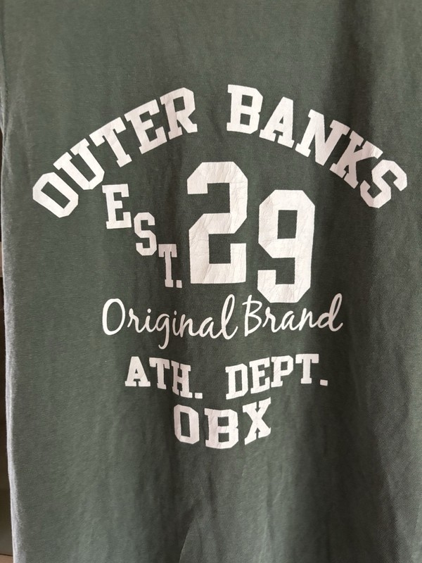 NWT Outer Banks Tank Top Size Medium. Green With White Lettering gallery