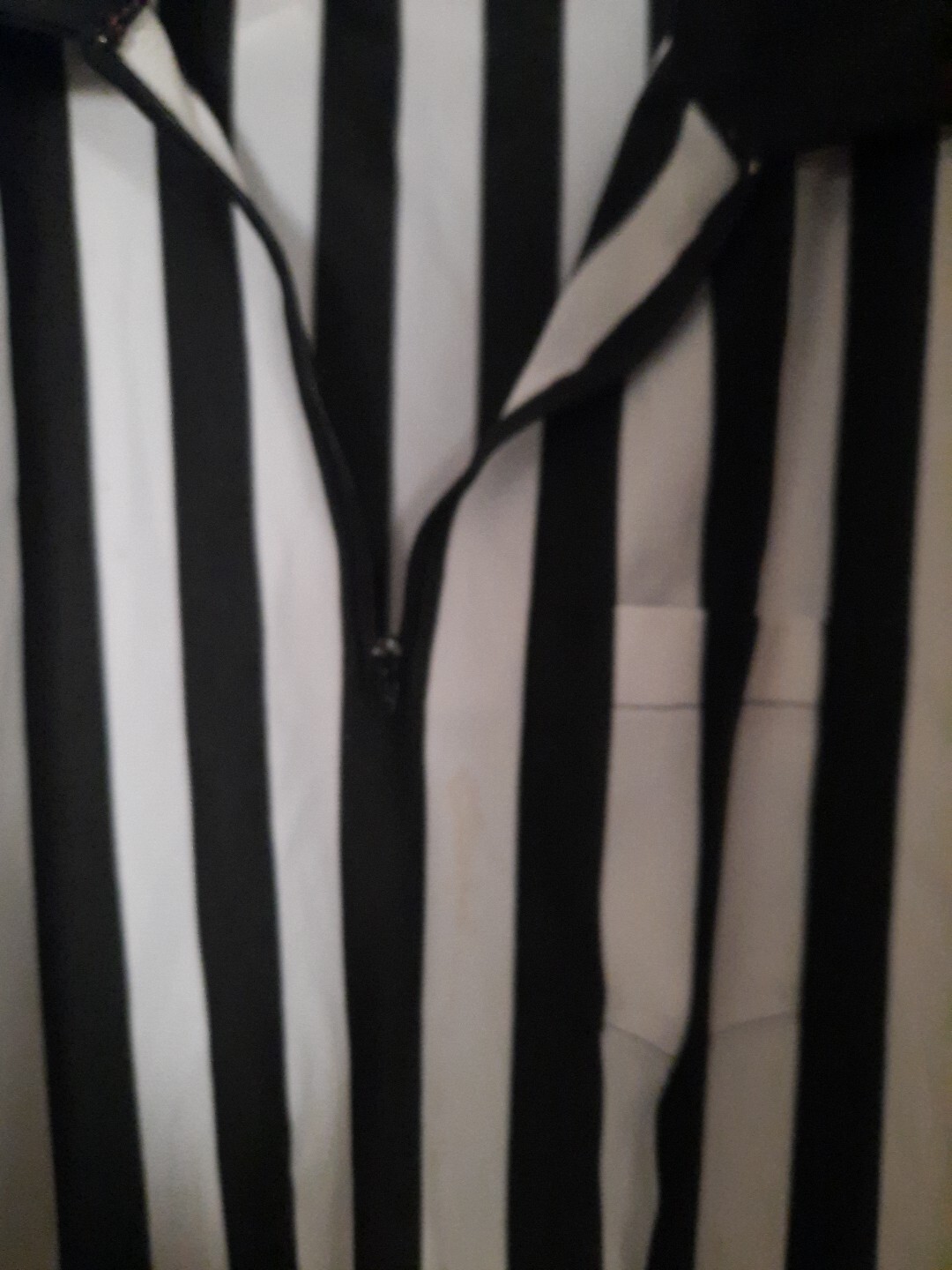 VTG Honig's Whistle Stop Referee Jersey Shirt Long Sleeve Size XXL Made In USA gallery