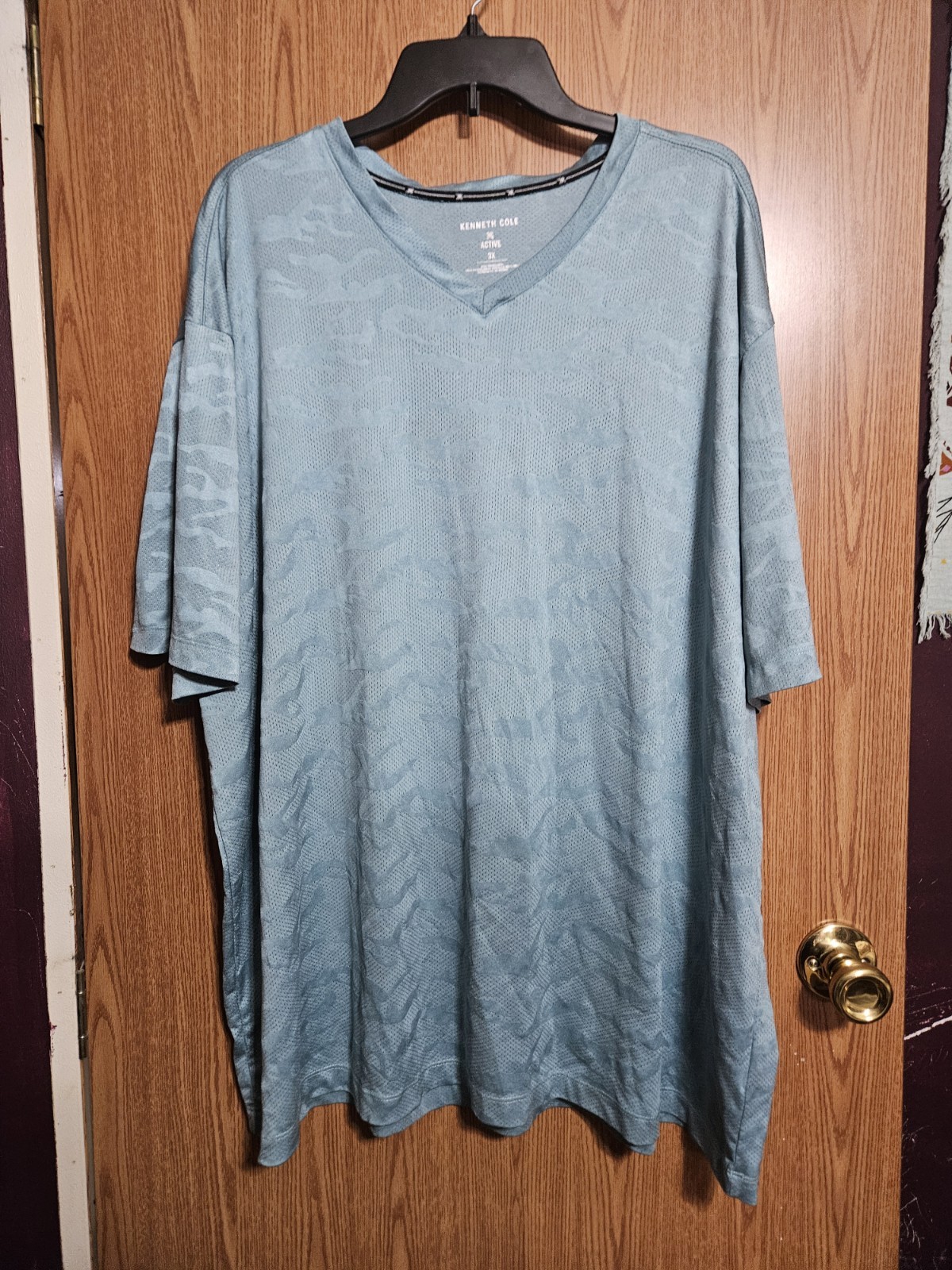 Kenneth Cole Active Moisture Wicking Upf 50 Mens Short Sleeve Tee Size 3X! gallery