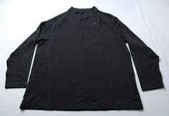 Gymshark Men’s Slim Fit Apex Seamless 1/4 Zip Pullover ZG3 Black Size 2XL NWT