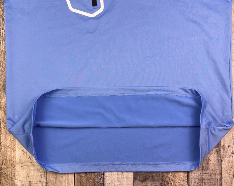 Maelreg Performance 1/4 Zip Pullover Men’s L Blue Stretch Athletic Top gallery