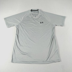 Under Armour T Shirt Mens Large Gray Athletic Athleisure Active Training Workout