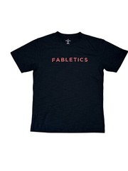 Fabletics The Front Row Graphic Logo T-Shirt Men’s Size M 85%Polyester15%Cotton