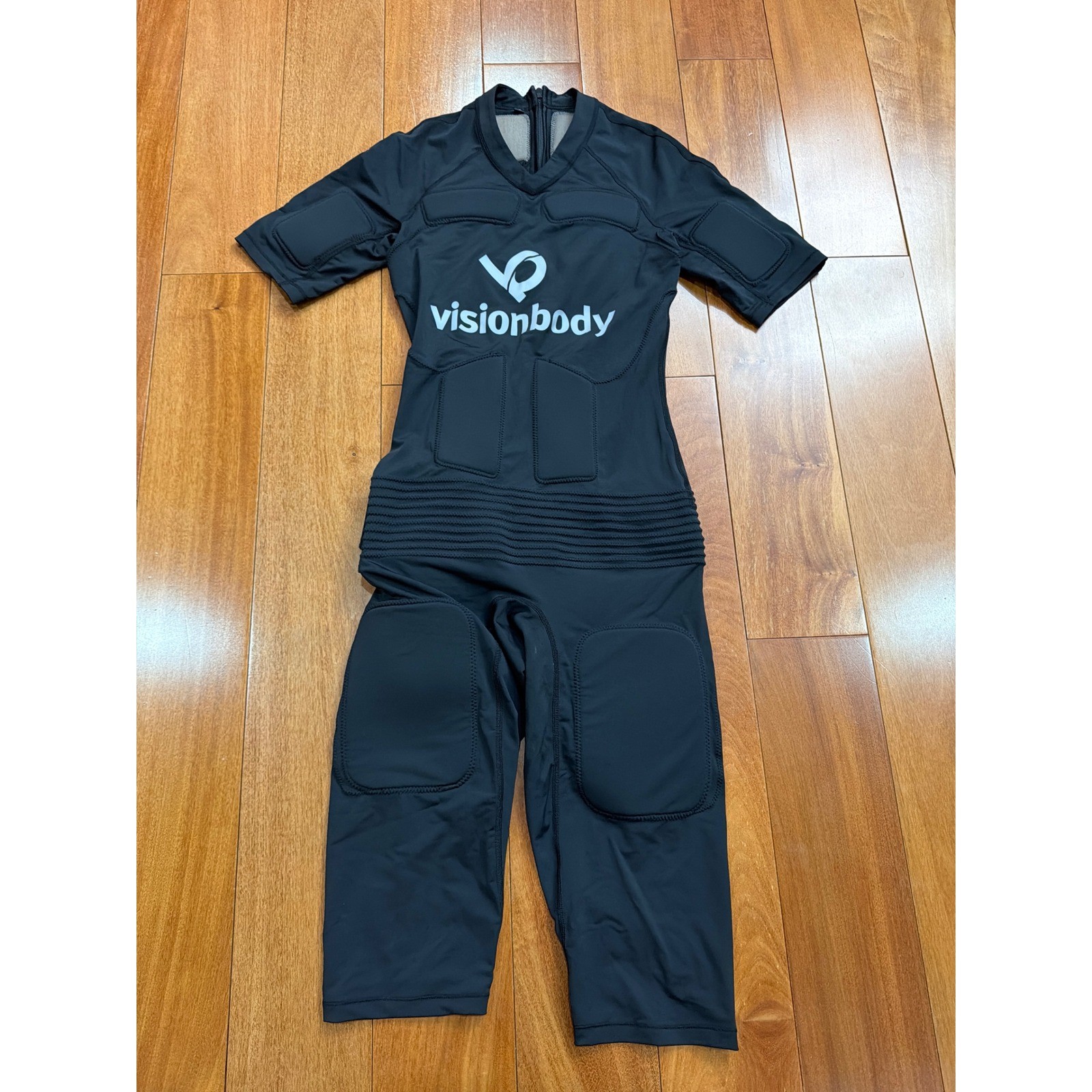 Visionbody EMS Training Suit Unisex Black Compression Bodysuit Small gallery
