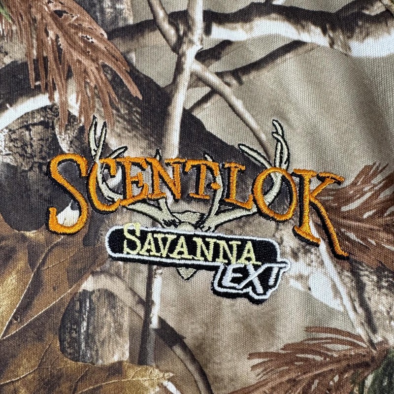 ScentLok Savanna EX Shirt Mens XL Brown Realtree Camo Long Sleeve Hunting gallery