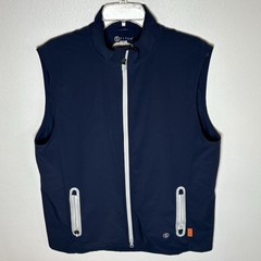 Stitch SWS Weather System GT Vest Golf Club Men’s Sz L Large Navy Blue