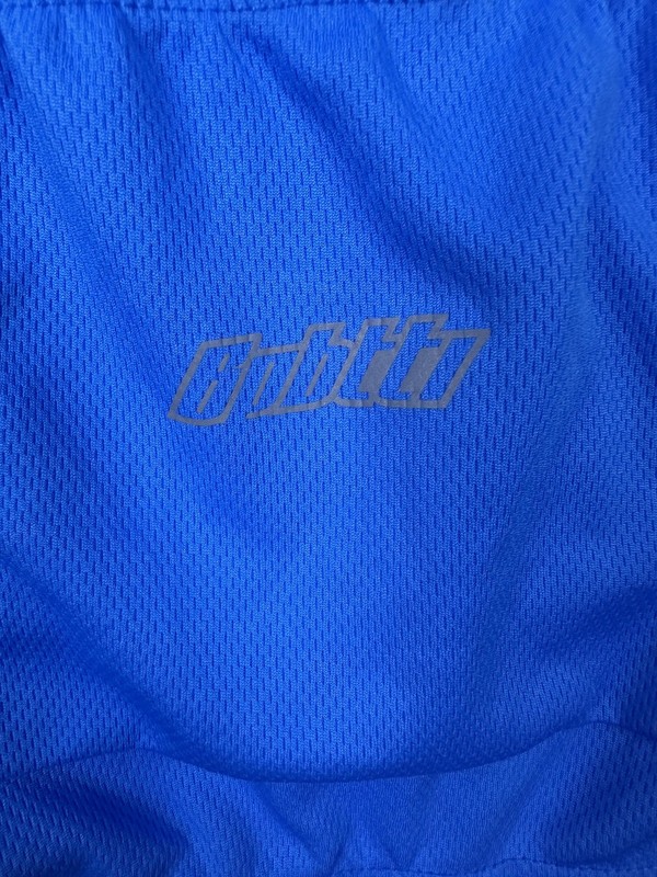 bpbtti Cycling Shirt Mens XL Blue Half Zip Short Sleeve Bike Jersey Pockets gallery