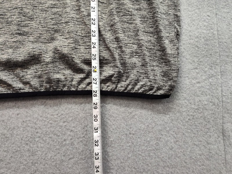 Holloway Sweater Men Large Gray Quarter Zip Dry Excel Athletic Pullover gallery